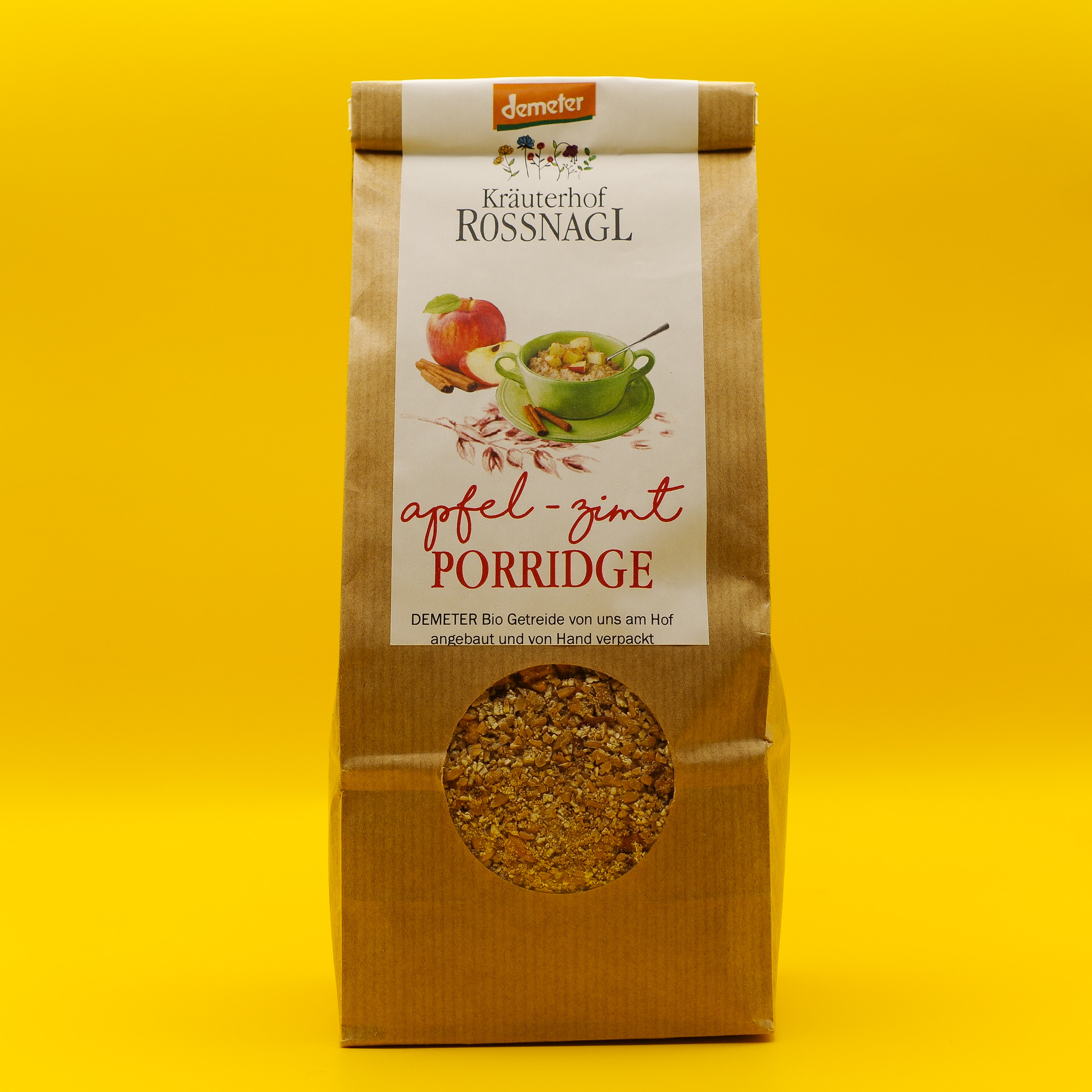 Apfel-Zimt-Porridge