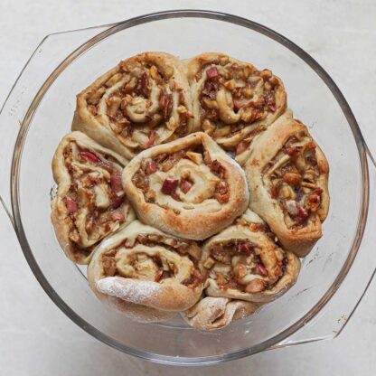 Apfelstrudel-Emmer-Schnecken