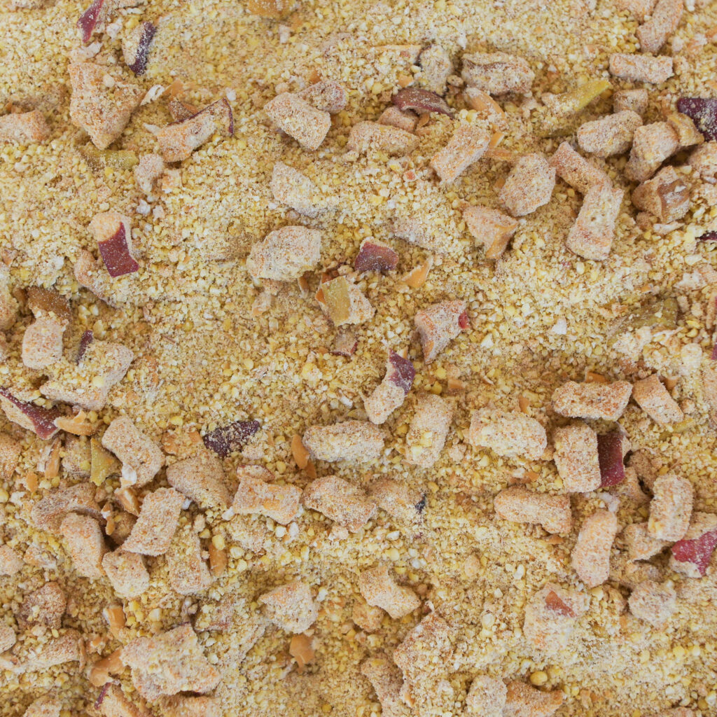 Gekeimter Porridge-Hirse-Apfel-Zimt