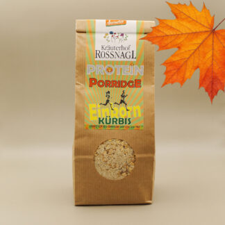 Protein Porridge Einkorn Kürbis