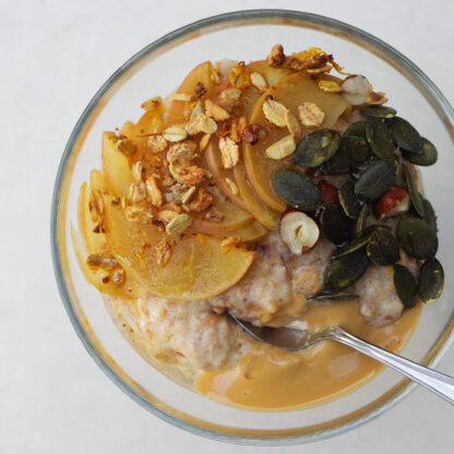 Protein-Porridge mit Toppings