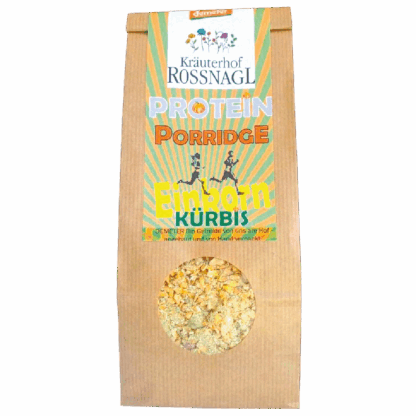 Protein Porridge Einkorn Kürbis