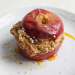 Gebackene Porridge-Äpfel