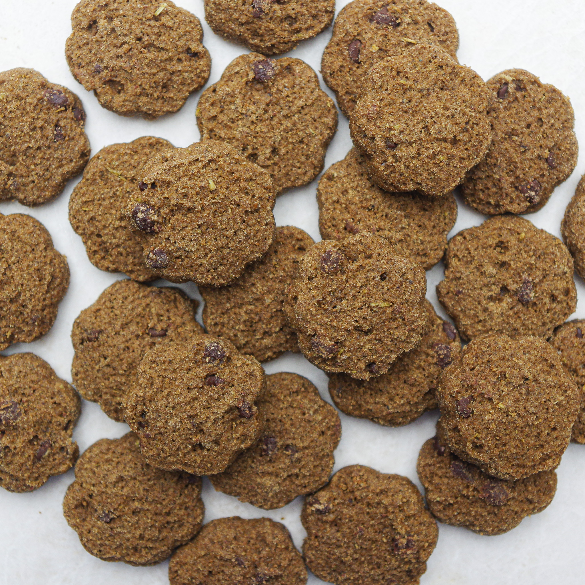 Pfefferminz & Lichterglanz – Bio Dinkel Vollkornkekse mit Zartbitterschokolade und Pfefferminze