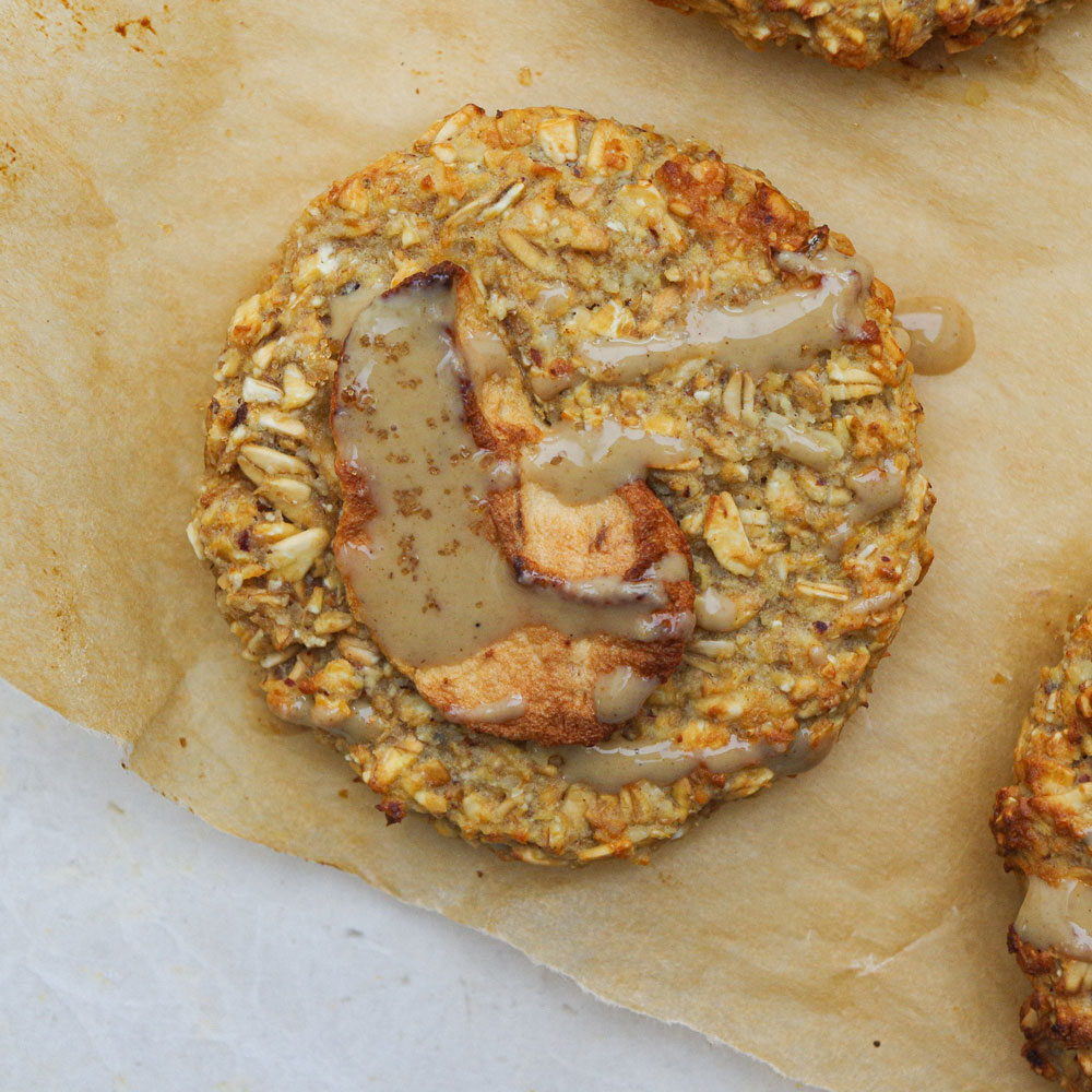 Apfe-Zimt-Müslikekse