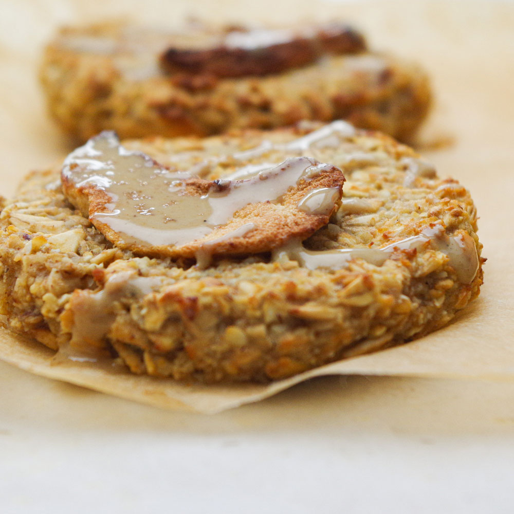 Apfe-Zimt-Müslikekse