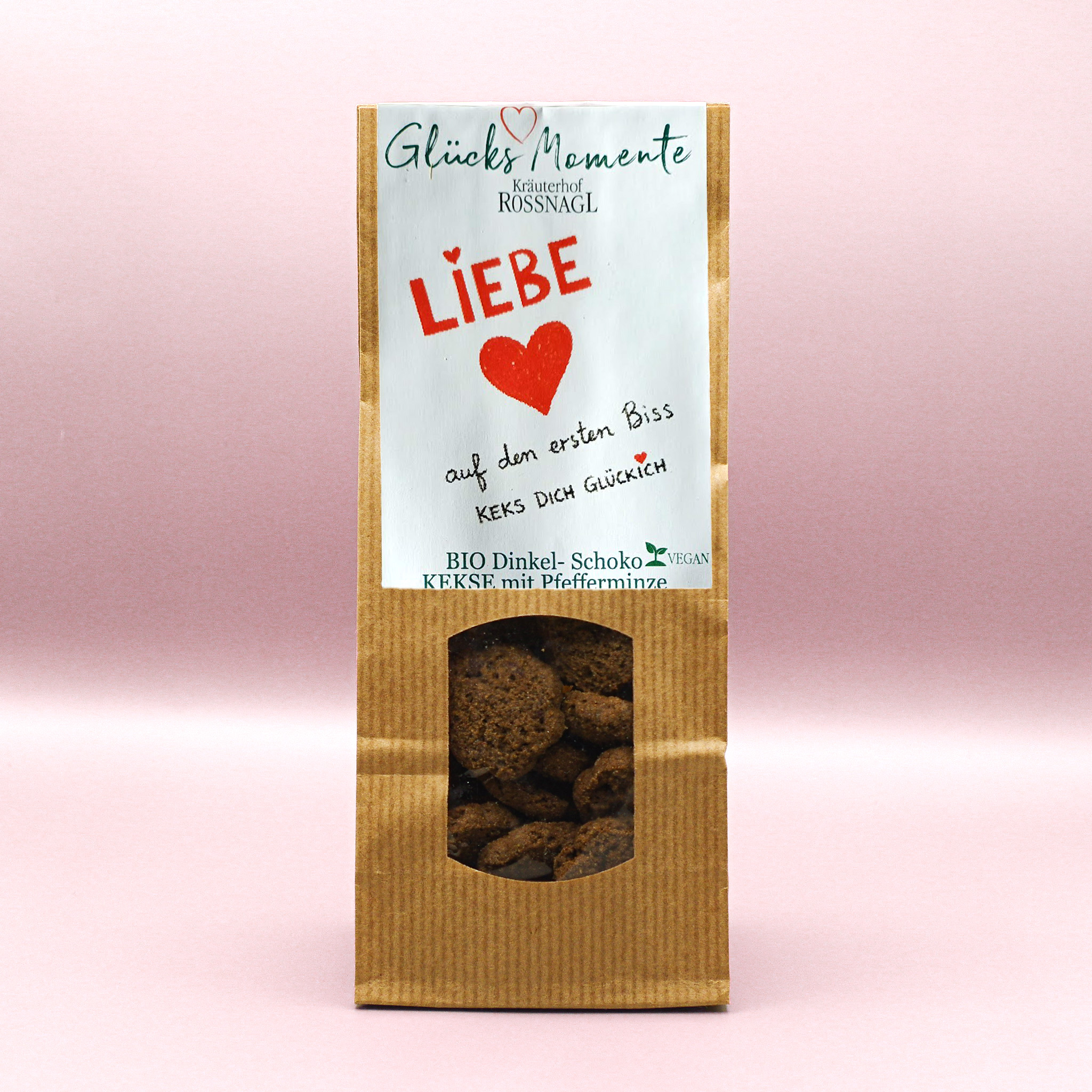 Liebe liegt in der Luft – Bio Dinkel Vollkornkekse mit Zartbitterschokolade und Pfefferminze – Bild 6