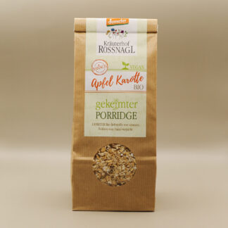 Gekeimter Porridge Apfel Karotte