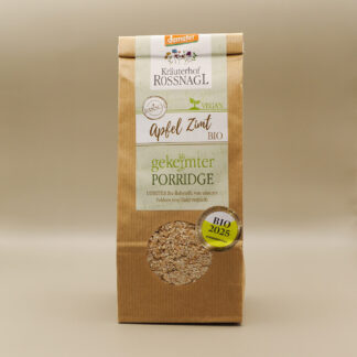 Gekeimter Porridge Apfel Zimt