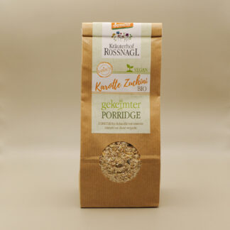 Gekeimter Porridge Karotte Zucchini