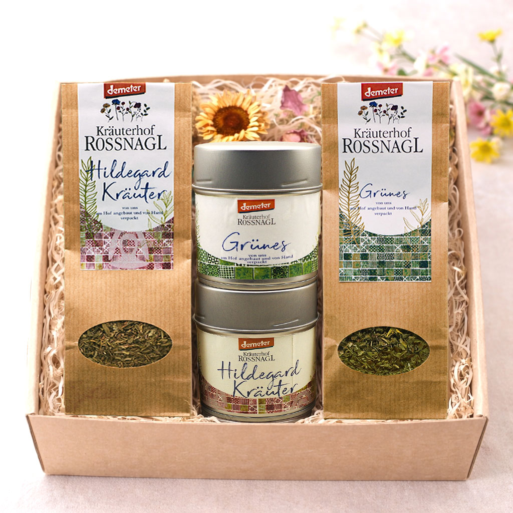 Geschenkset „Kräuterschätze für die Hofküche“