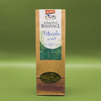 Petersilie, gerebelt