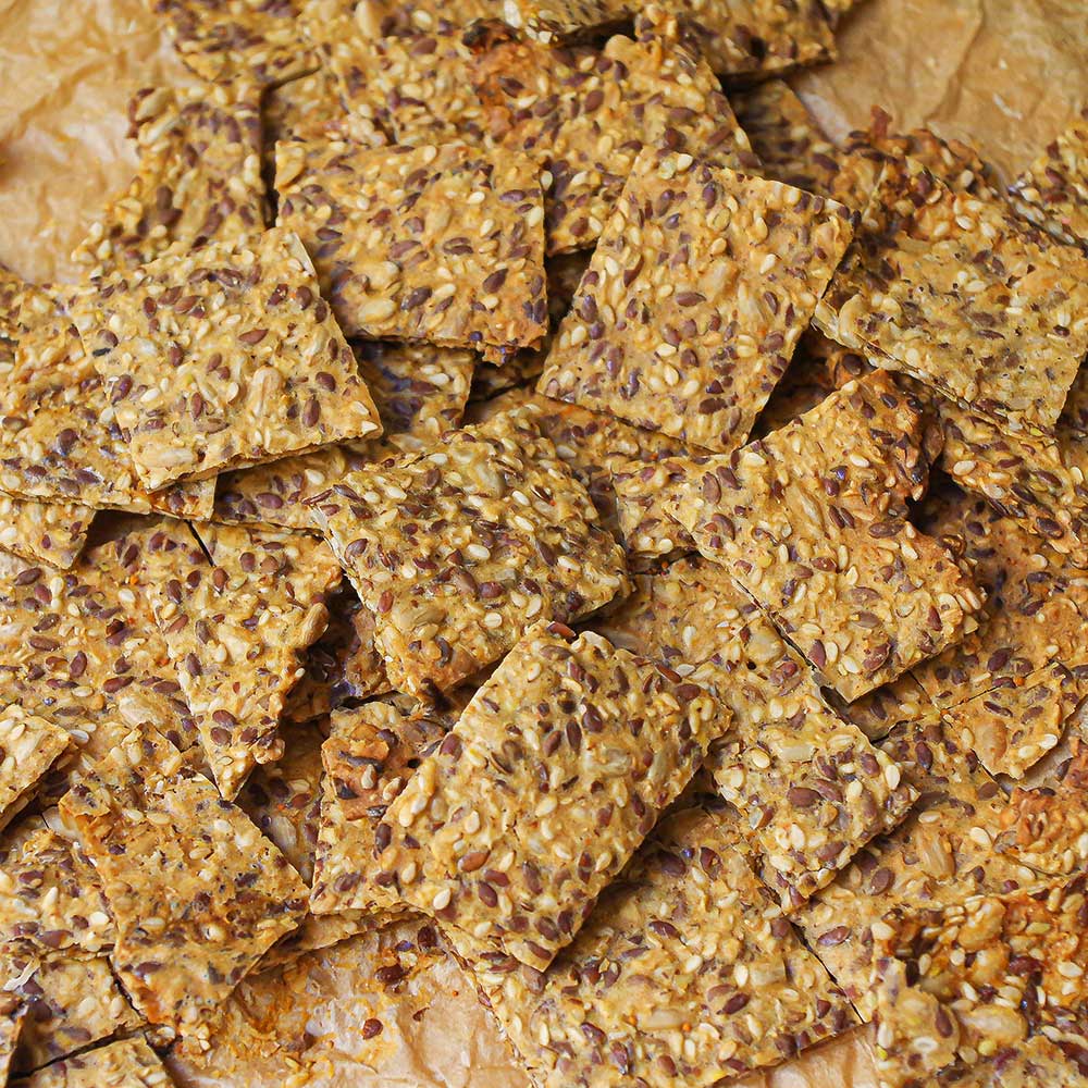 Knusprige Saatencracker