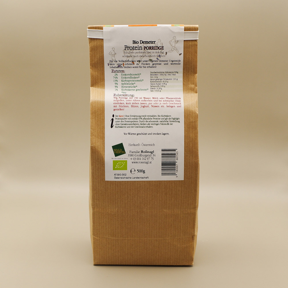Protein Porridge Einkorn Kürbis – Bild 2